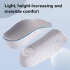 1 Pair Orthopedic Insoles Height Increase Arch Support Insoles Breathable Odor-free Height Boosters Invisible Height Enhancer