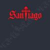 Santiago Cross TShirt Short Sleeve Casual 100 Cotton ONeck Summer Mens Tshirt Size S3XL