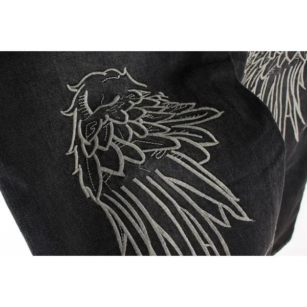 Мужская мода свободные длинные брюки хип-хоп джинсовые брюки уличный стиль брюки плюс размер 30-46