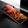 Чехол для телефона «Аниме Demon Slayer Kamado Tanjirou» для Xiaomi Redmi Note 11 10 9 8 T Pro 10S 5G 9A 9C 9S, мягкий черный чехол из ТПУ