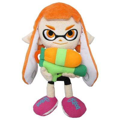 Sanei Boeki Splatoon ALL STAR COLLECTION Девочка А Мягкая игрушка SP01 (S) Ш9.5×Г9.5×В22см