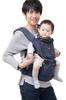 Napnap Hip Seat Folding 20kg Double Shoulder Carrying Piggyback Heat Prevention Heat Stroke Prevention Breathable Mesh Switching Baby Carrier Tran