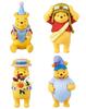 Winnie the Pooh Costume Figure Collection 2 [Complete Set of 4 Figures] Gachapon Capsule Toy