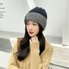 Утепленная вязаная шапка, ветрозащитная шапочка, симпатичная защита ушей для женщин и девочек