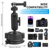 K01LP For GoPro Extension Rod Sucker Mount Bracket Action Camera Car Home Support Stand