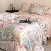 Luxury 100% Lyocell Tencel Summer Quilt Set Four-Piece Air Conditioning Quilt High-End Sensation A-Class Baby-Friendly Bedding