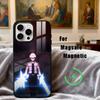 Чехол для телефона Manga R-Ragna C-Crimson-N для iPhone 17,16,15,14,13,12,Plus,Pro,Max с магнитной беспроводной зарядкой Magsafe