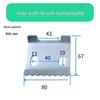 Galvanized C-Shaped Toothed Beam Clamp with U-Shaped Fastener for Earthquake-Resistant Brackets