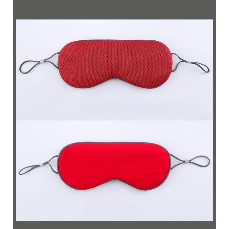 Маска для сна, маска для сна, маска для перерыва на обед, дышащая, бесшовная, теплая и прохладная, двухсторонняя маска для глаз из ледяного шелка