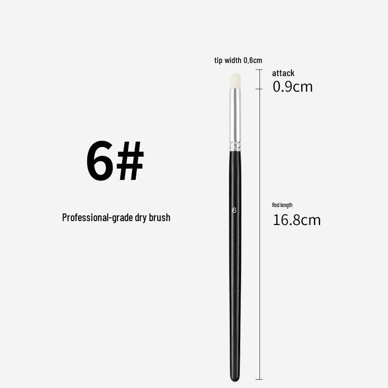 Мягкая кисть для детализации из шерсти животных для акварели, акрила, масляной живописи, керамики и гипса.