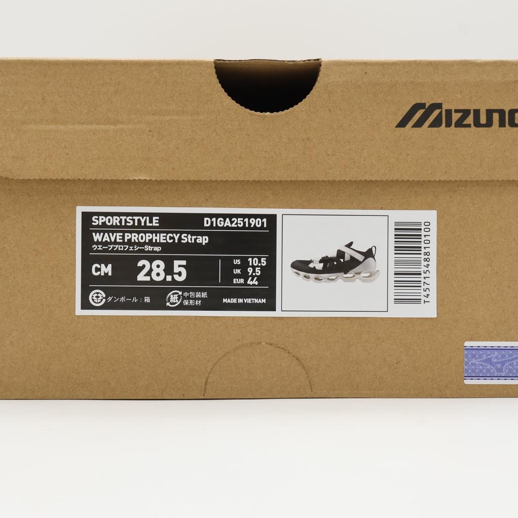 D1GA251901 Mizuno Wave Prophecy Strap Черный Белый (Мужской)