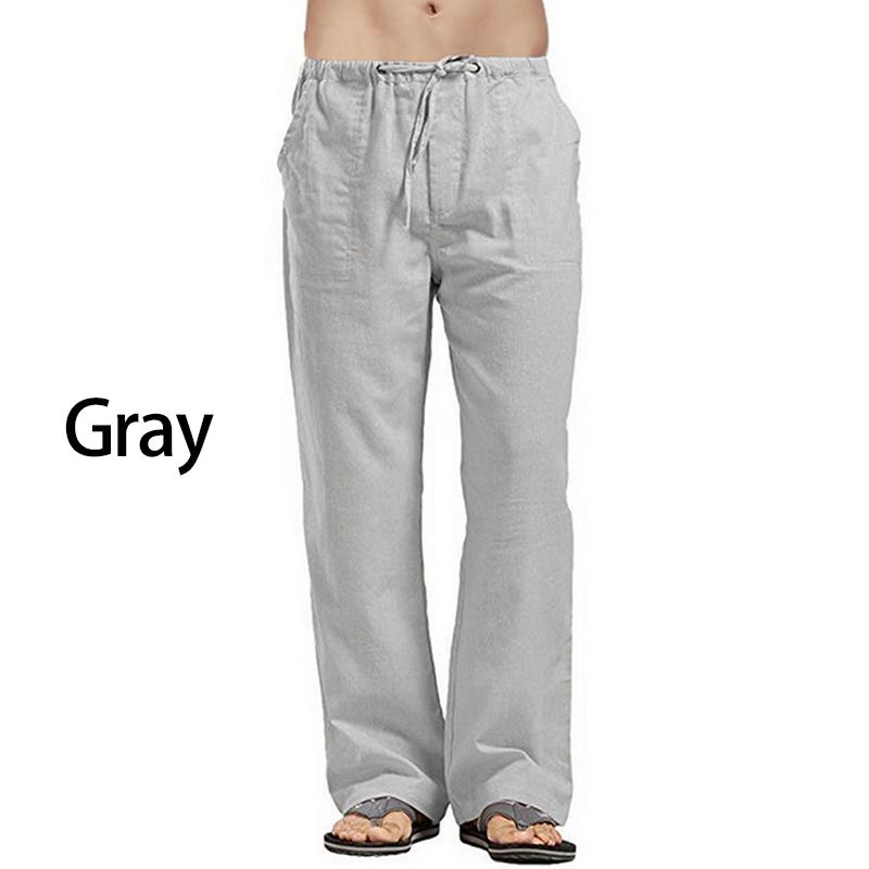 Pantaloni larghi da uomo taglie forti Pantaloni elastici in vita Pantaloni dritti da festa Streetwear