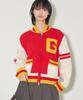 ILLIGO Ig Varsity Knit Zip-Up Red