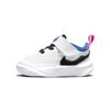 Space Jam X Team Hustle D10 SE TD Computer Chip Baby Sneakers White Hyper-Royal Pink-Blast DH8054-100