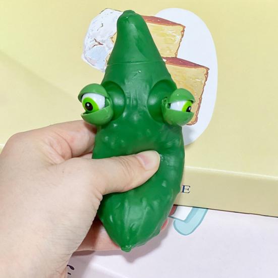 Игрушка для выдавливания глаз, снимающая тревогу, животное, фрукт, овощ, сенсорная игрушка для детей, взрослых, капибара, сова, огурец, ананас, помидор, игрушка для снятия стресса