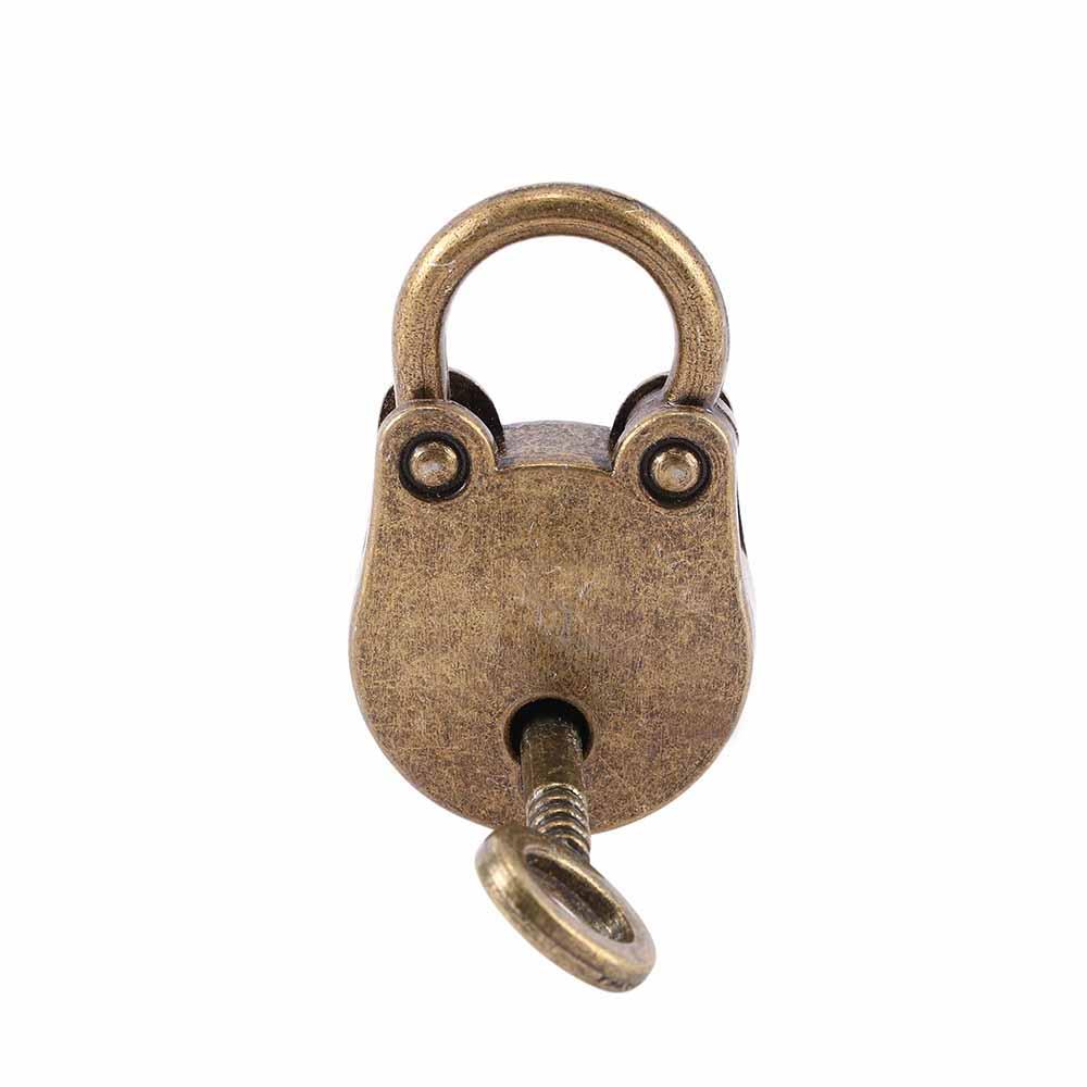 Useful Archaize Mini Lock Padlocks with Key Old Vintage