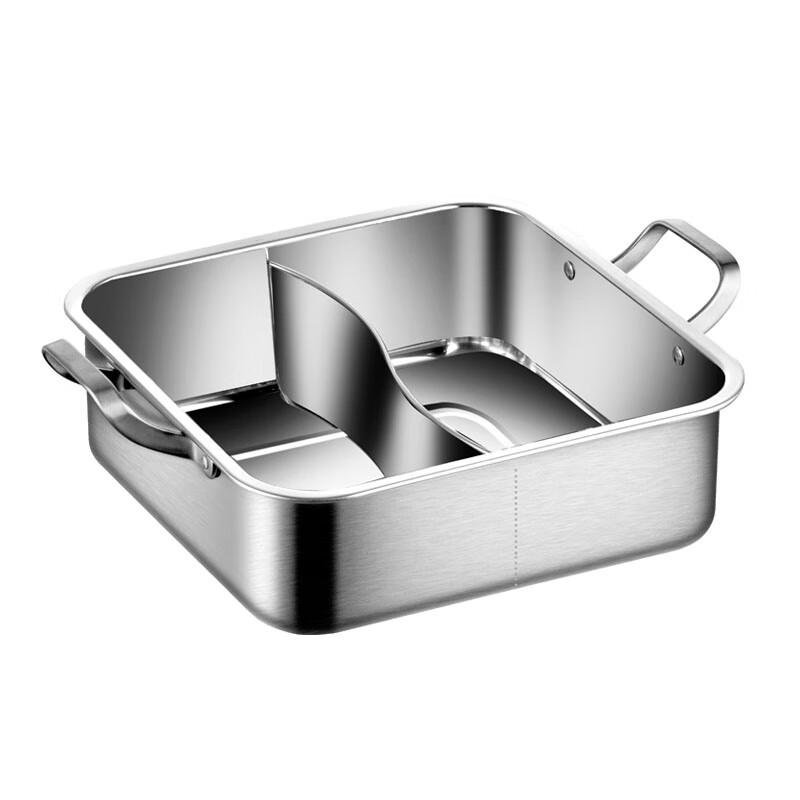 SuLe 304 Stainless Steel Induction Yuan Yang Hot Pot