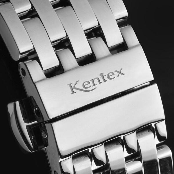 Мужские автоматические наручные часы Kentex ESPY Dress Open Heart Шампанское Серебристый SS E660M-02