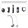 Flexible Clamp Mount With 40cm Adjustable Arm For Action Cameras Smartphones Lights 1/4 Thread 60mm Grip