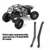 Aluminium Alloy Upper Suspension Links Remote Control Car Accessory for 1 10 Axial 90018 RC CrawlerBlack