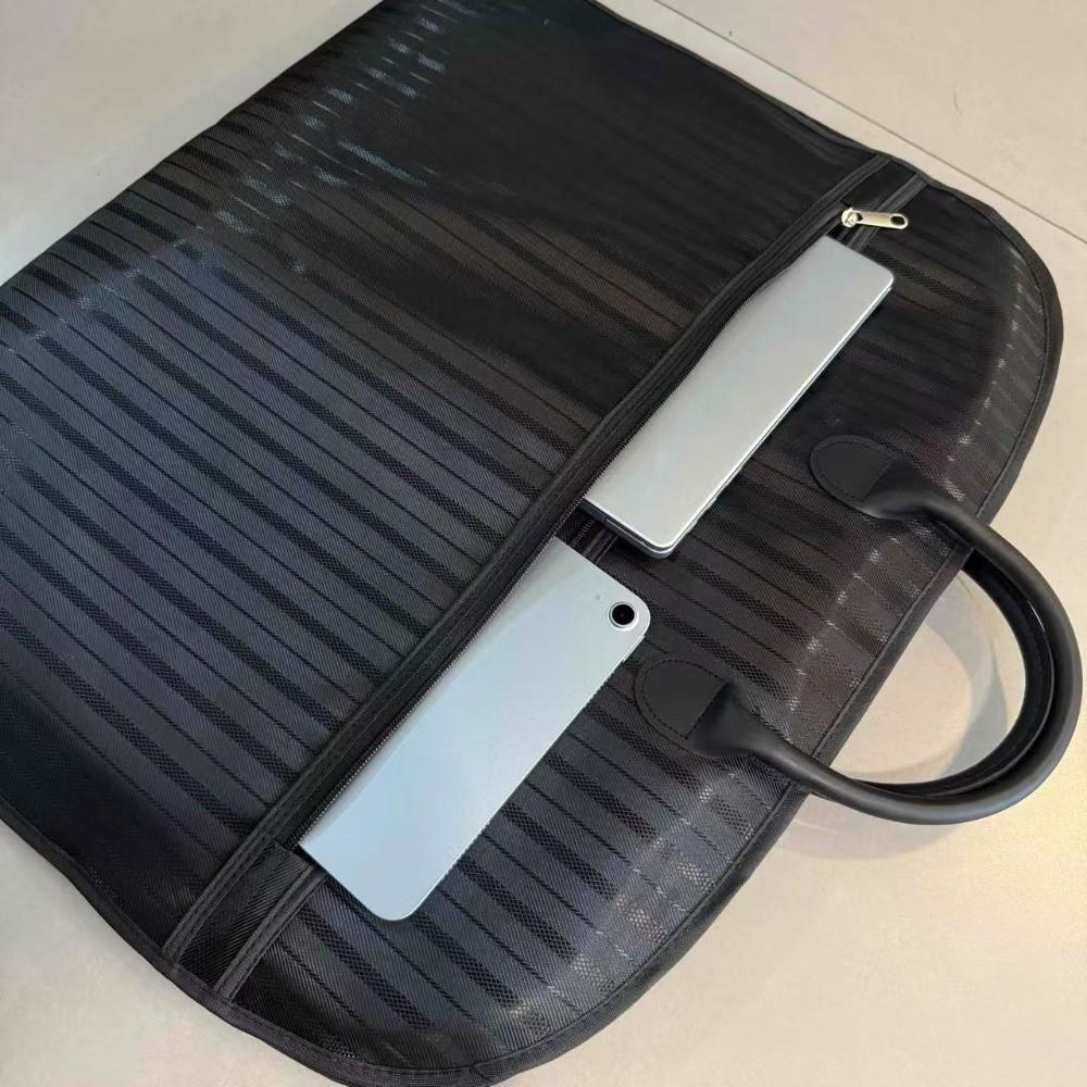 Oxford Cloth Dust Cover Zipper Closure Suit Storage Bag Suit Dustproof Storage