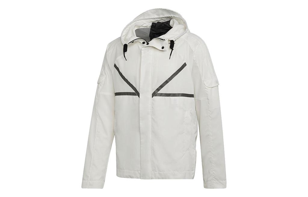 Adidas Originals Jackets Men's Jade White Hooded Moderate Other DV1986