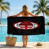 AC Milan Beach Towel Soft Microfiber Summer Towel Quick Dry Absorbent Towel for Beach Swimming Pool Travel