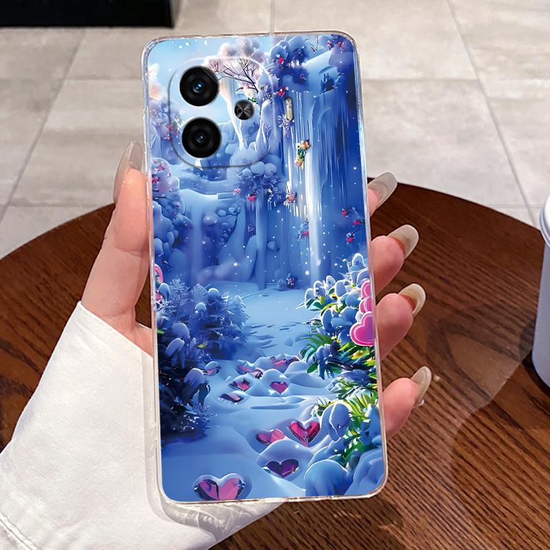 Cases For Vivo IQOO Z9 Turbo Turbo+ Shell Capa Clear Silicone Jelly Soft TPU Back Cover For IQOO Neo 10R Vivo Y200 GT Phone Case