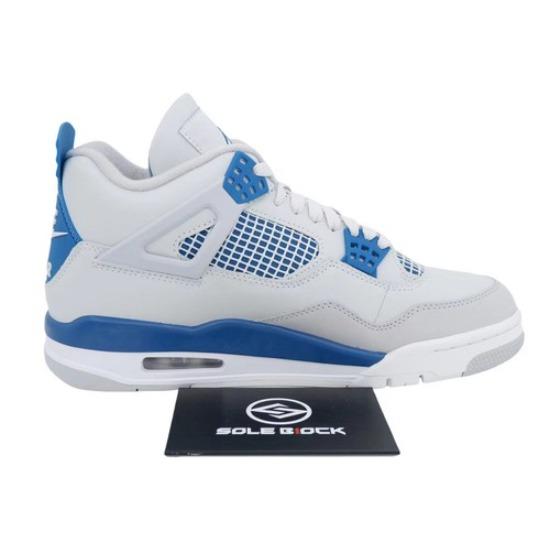 Air Jordan 4 Retro 2024 Military Mid Blue Мужские ретро-кроссовки FV5029-141
