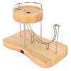 Perpetual Motion Machine Stable Base Sturdy Wood Stress Relief Perpetual Energy Toy for Table