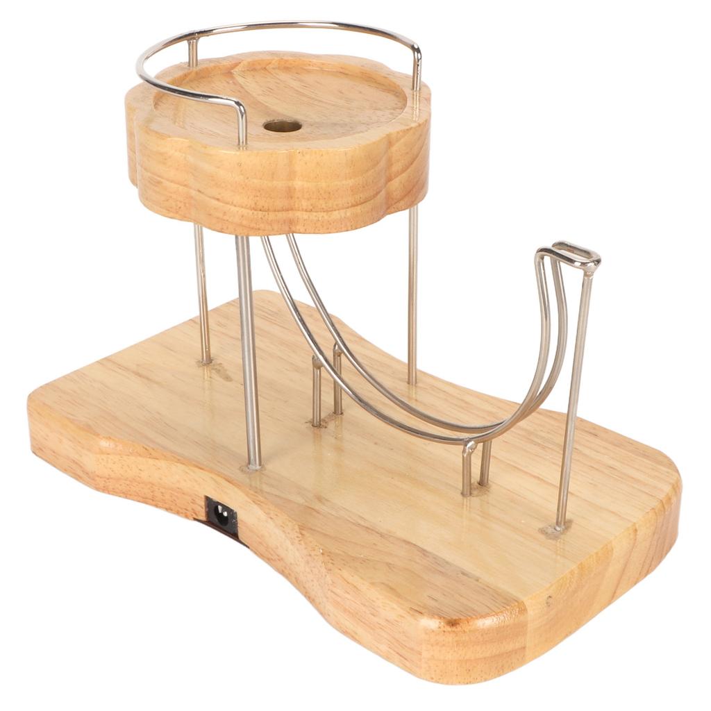 Perpetual Motion Machine Stable Base Sturdy Wood Stress Relief Perpetual Energy Toy for Table