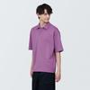 MUJI Cool UV Protection Wide Half Sleeve Polo Shirt AB1M5A4S Pink XL Men's Men's Men's