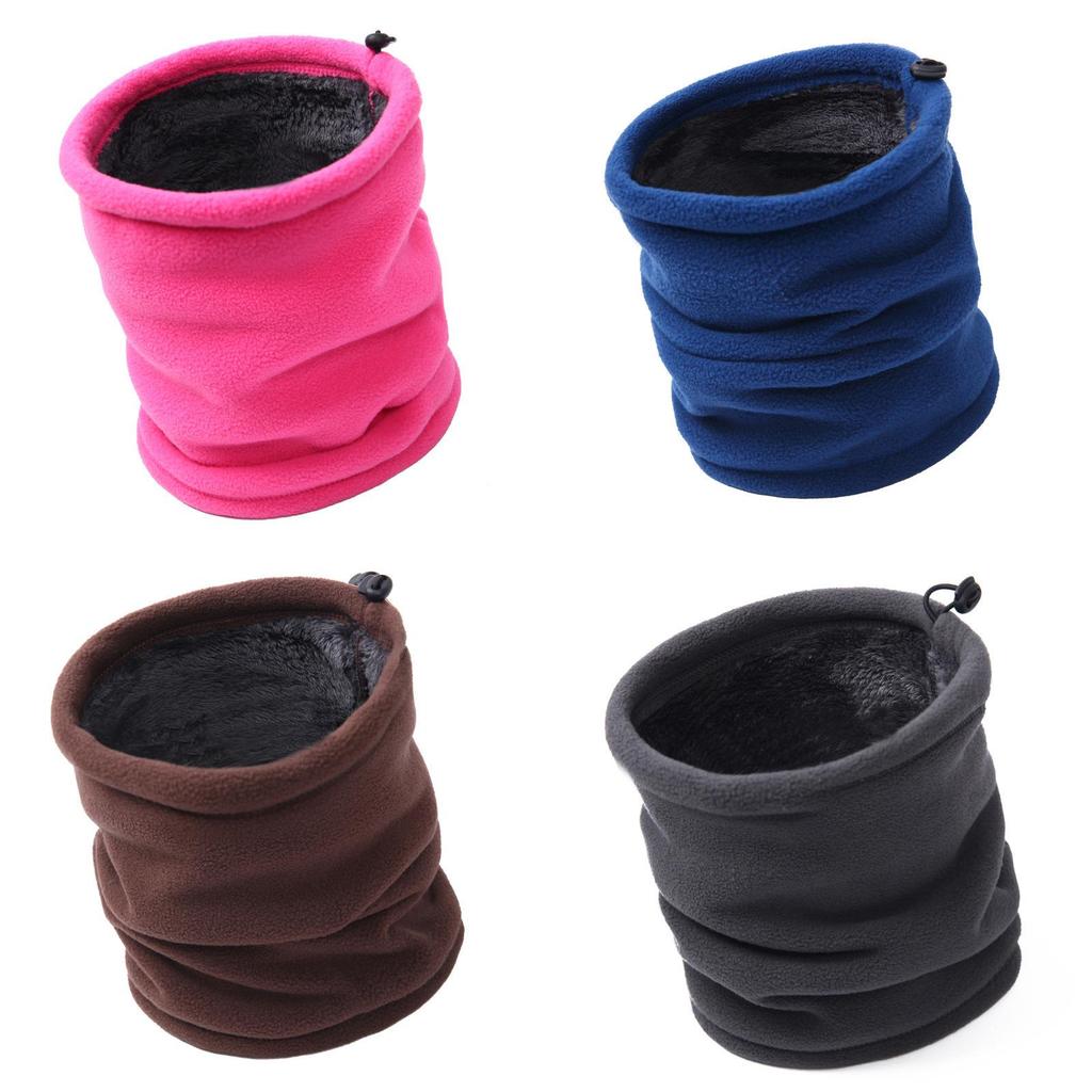 Уютный мужской женский флисовый бафф снуд шарф шапка унисекс термо лыжная одежда