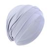 Bonnet Cap Cross Stretch Headband Hat Bandana Bottoming Hat New Stretch Headscarf  Women