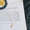 Мода Boho Простой Нержавеющей Стали 316L Многоцветный Кристалл Капли Подвеска Колье Ожерелье Для Женщин Винтаж Воротник Цепи Из Бисера Ювелирные Изделия Подарок Партии