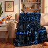 Billie eilish Custom Flannel Blankets Soft Warm Cozy Throws for Home Decor Holiday Gifts