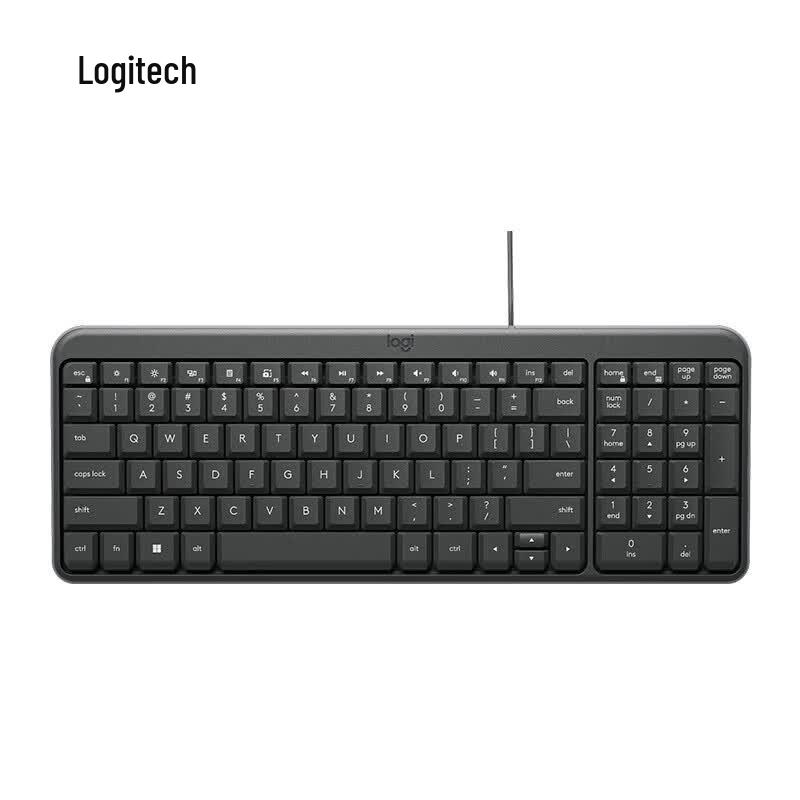 Logitech Проводная офисная клавиатура K106