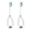 Сменные насадки для электрических зубных щеток Philips Sonicare E-Series HX7001 HX7022 HX-7002 HX7002 HX9500 HX9552 HX9553 HX9562 - Упаковка 4 шт.