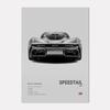 Знаменитые Автомобили Супер Спорт Настенный Арт Принт Постер M4 P1 DIVO STO SVJ Декорация Настенная Роспись Современный Домашний Декор Подарок на День Рождения Без Рамки