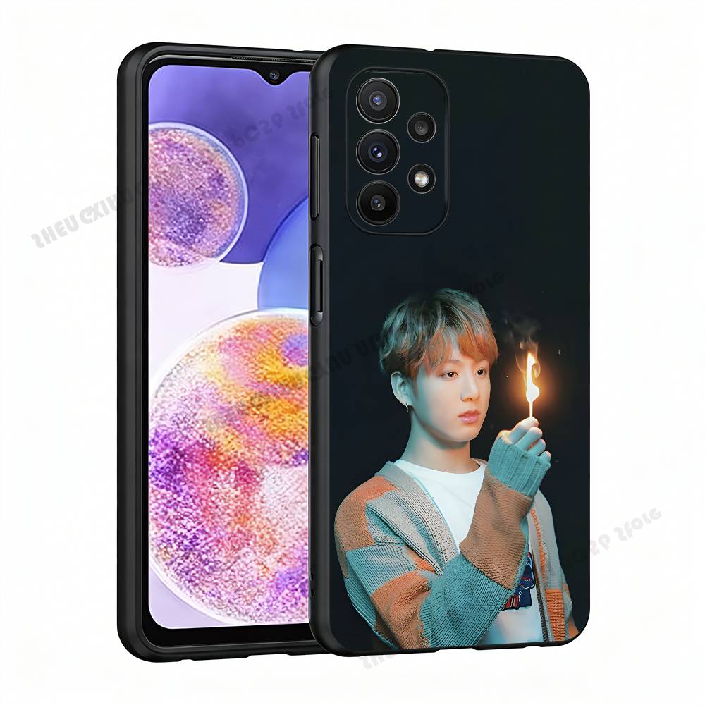 Singer J-Jungkookk Silicone Protect Case For Samsung A21 31 51 53 20 22 30 32 42 50 70 Cover