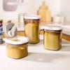Anti UV Airtight Container Reusable Plastic Canisters Kitchen Food Sealed Box