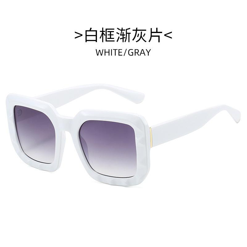 New square women's sunglasses European and American street shot women's sunglasses women's fashion sunglasses sunglasses