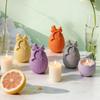 2026 Latest Models Easter Egg Candle Jar Concrete Silicone Mold Candle Holder Mold Bowknot Egg Plaster Storage Candlestick