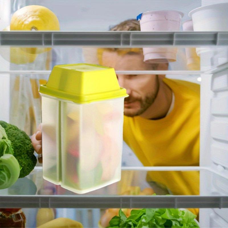 Многоразовые банки для хранения продуктов с ситом для хранения приправ без беспорядка-Конструкция крышки, которую легко открывать Домашняя машина для приготовления кимчи