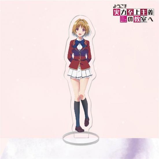 Аниме Класс элитных фигурок, подставка для модели, тарелка Ayanokouji Kiyotaka Horikita Suzune Sakura Airi, акриловая доска