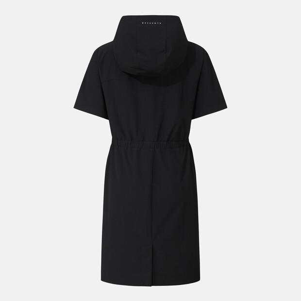 DESCENTE Женское тканое платье с капюшоном Черное Sr322Pop71