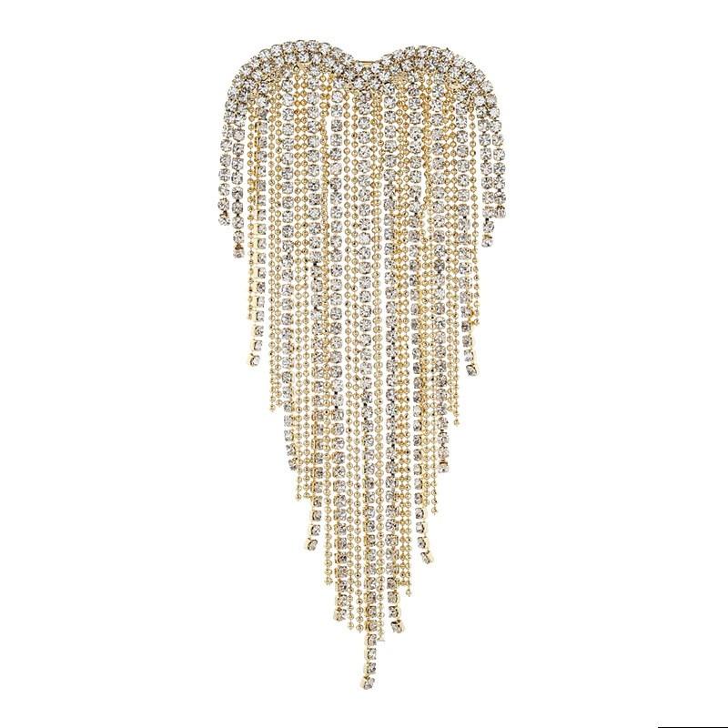 Temperament Tassel Brooch For Women, Heart-shaped Corsage Pin, Atmospheric Cardigan Buckle Pin, Coat Accessories