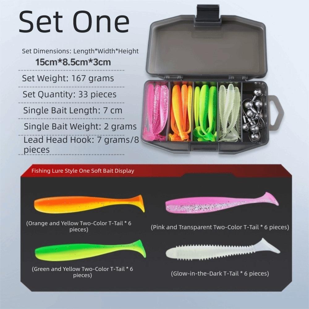 Metal Jig Head Soft Fishing Lures Soft Silicone Silicone Bait Fishing Bait Bass Fishing