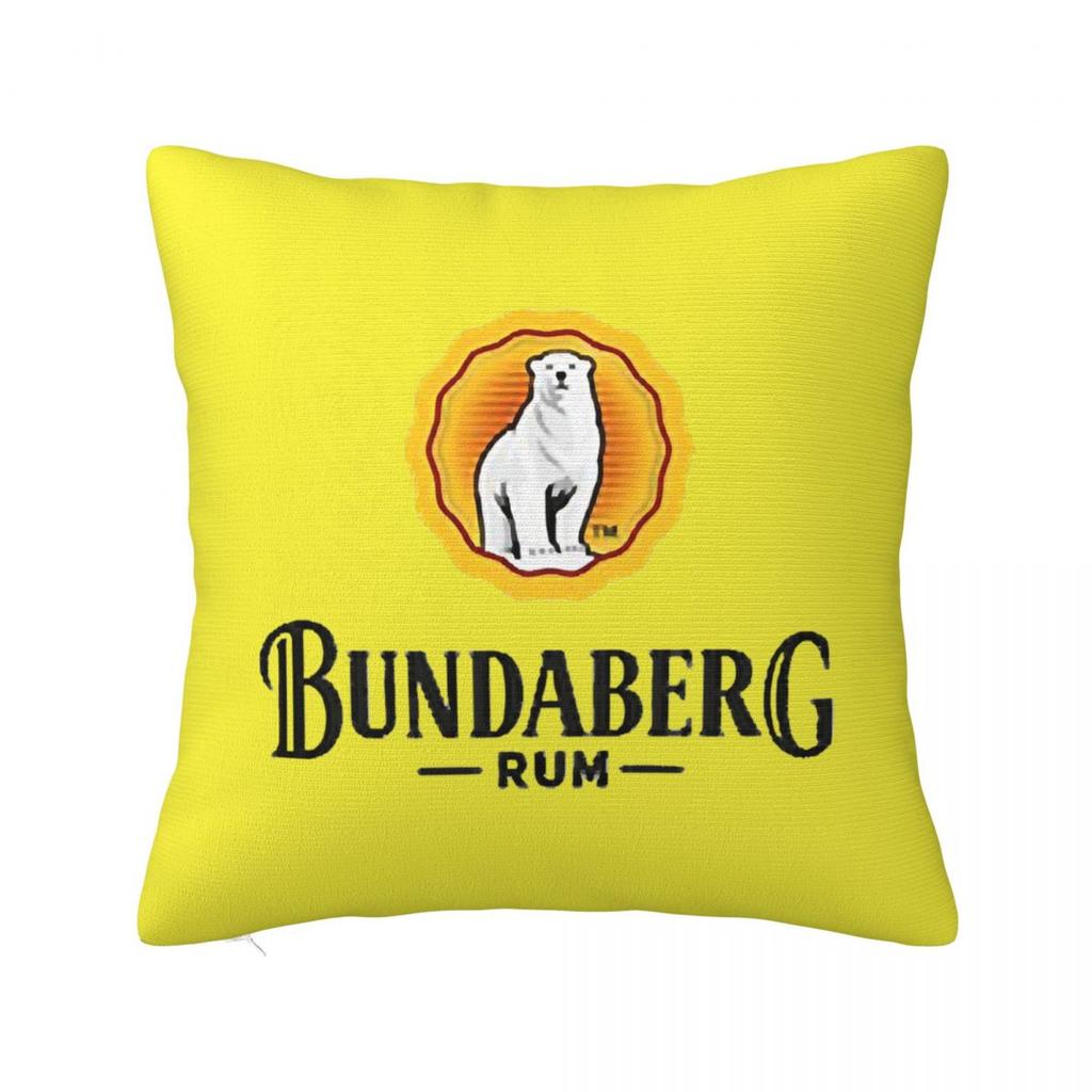 Bundaberg Rum Square Pillowcase Cushion Cover Pillow Case Throw Pillow Cover for Home Bedroom Car