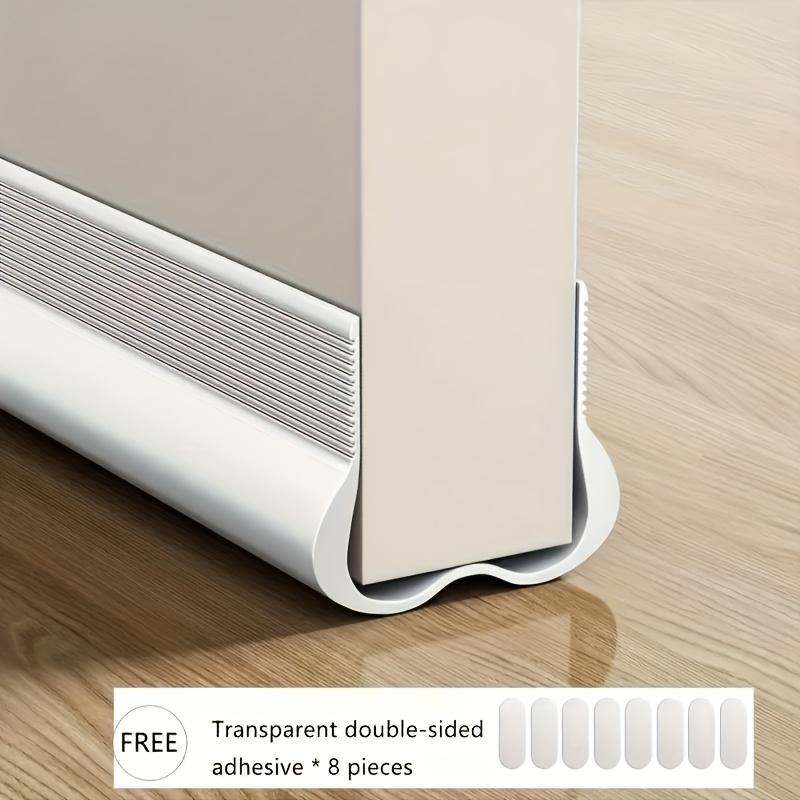 1/2PC Flexible Door Bottom Seal Strip Door Gap Soundproofing Wind and Dust Proof Weather Strip Under Door Draft Stopper